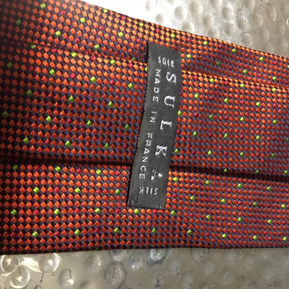 Vintage Sulka Silk Tie - Picture 5 of 13